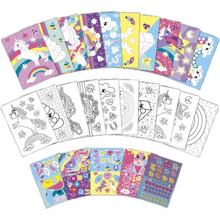 Totum: Unicorn - Sticker By Number Book (TT072008)