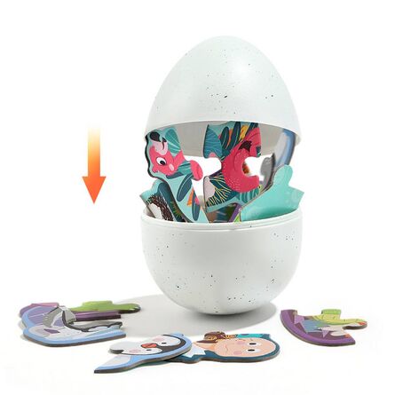 Childrens Puzzle 120458 Wild World Animal Puzzles