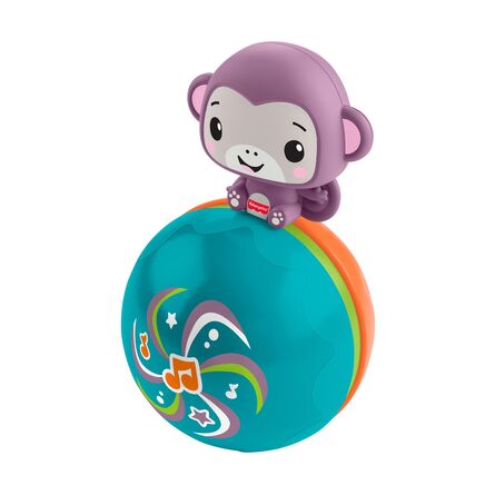 Βρεφικό Παιχνίδι Fisher Price: Crawling Musical Purple Monkey (JLB95)