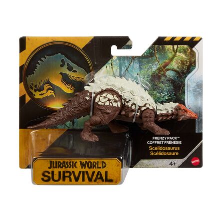 Φιγούρα Δράσης Mattel Jurassic World: Survival - Frenzy Pack Scelidosaurus Figure (JKL62)