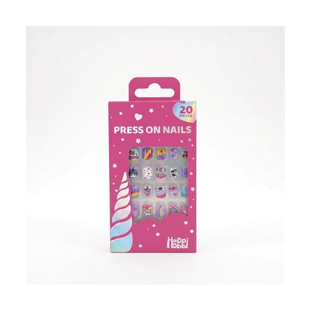 Σετ Ομορφιάς AS HappiHobbi: Her World - Beauty - Sparkle Love Press on Nails (Pink Packaging) (1081-60015)