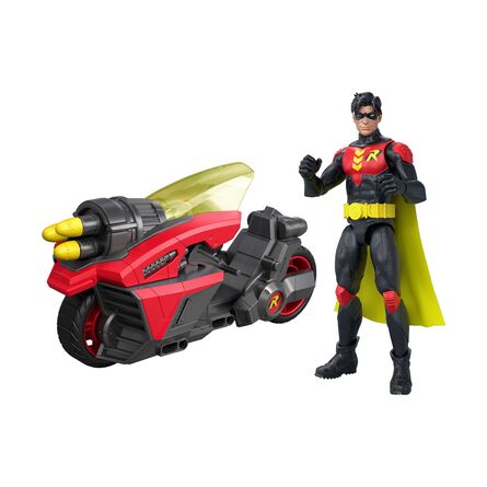 Φιγούρα Δράσης Mattel DC Super-Villains: Robin Cycle (JMD51)