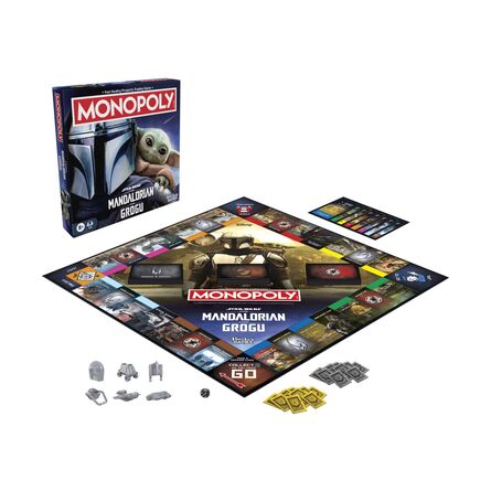 Επιτραπέζιο Hasbro Disney: Monopoly Star Wars - The Mandalorian &amp; Grogu Edition (English Language)
