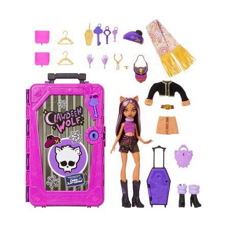 Mattel Monster High Skulltimate Secrets: Clawdeen Wolf - Cabin Slay-Cation