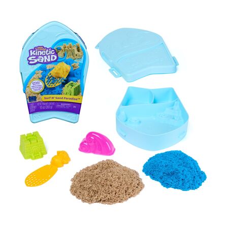 Σετ δημιουργικού παιχνιδιού Spin Master Kinetic Sand: Surf N' Sand Paradise