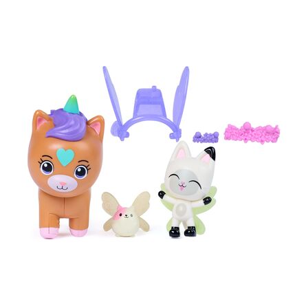 Φιγούρες Spin Master Gabby's Dollhouse: Fairylandia - Pandy Paws & Kico Fairyflight Adventure Pack