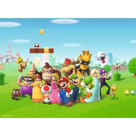 Παζλ Ravensburger XXL Puzzle: Super Mario - Super Mario Adventure (200pcs) (12993)