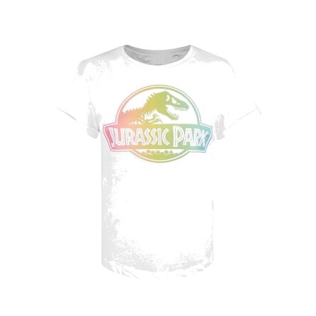Jurassic Park Gardient Logo  Womens T-Shirt