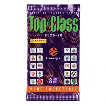 Panini Euroleague Top Class: 2026 Pack (1PC) 1 Φακελάκι