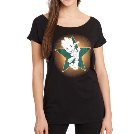 Marvel Guardians Of The Galaxy Groot Star Loose T-Shirt