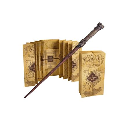 Ρέπλικα Harry Potter Wand and Marauder's Map Blister