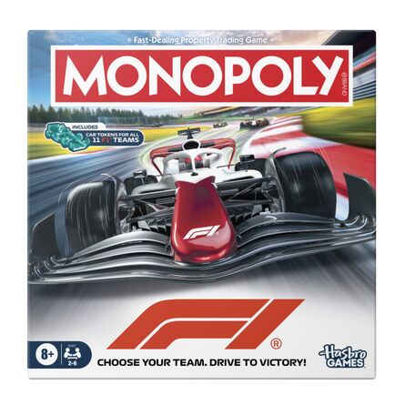 Hasbro Monopoly: Formula 1 (English Language)