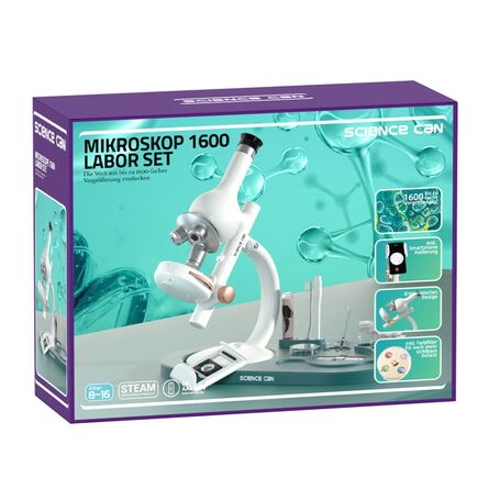 Εκπαιδευτικό Παιχνίδι 160116 Microscope 1600 Lab Set