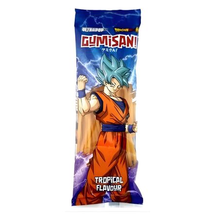 Dragonball Gumisan Tropical Flavor Laces gummy