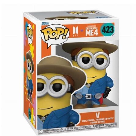 Φιγούρα Funko Pop! Despicable Me 4 x BTS - V Minion