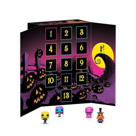 Advent Calendar Funko Pop! Disney Nightmare Before Christmas Blacklight (Special Edition)