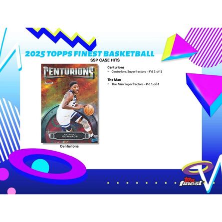 Topps 2024-2025 Basketball Finest Hobby Box
