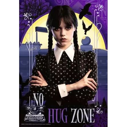 Παζλ Ravensburger Puzzle: Wednesday - No Hug Zone (300pcs) (17575)