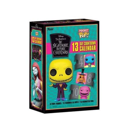 Advent Calendar Funko Pop! Disney Nightmare Before Christmas Blacklight (Special Edition)