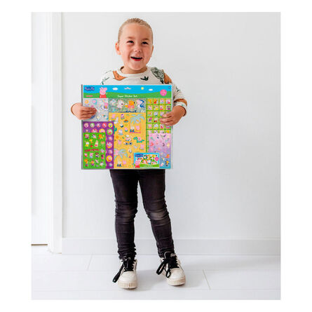Totum Peppa Pig: Super Sticker Set - Fun Games and Scenery Included (BT360167)