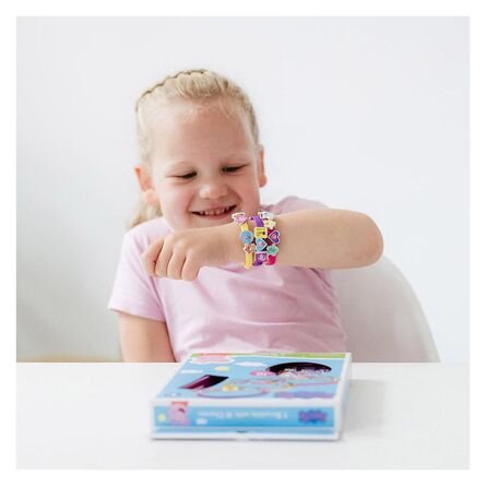 Totum: Peppa Pig - Bracelets And Charms, 3 Bracelets (BT360150)