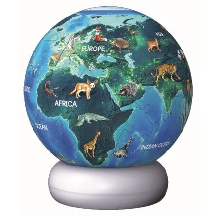 Παζλ Ravensburger 3D Puzzle: Nightlight Υδρόγειος‚ (12008055)