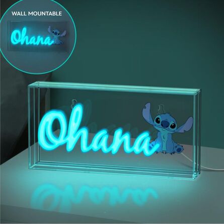 Disney Lilo And Stitch Ohana Led Light