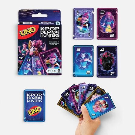 Επιτραπέζιο Mattel Uno Netflix: Uno K-POP Demon Hunters