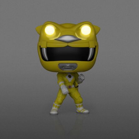 Φιγούρα Funko Pop! Mighty Morphin Power Rangers: The Movie (1995) - Yellow Ranger (GITD)