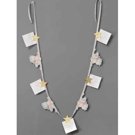 Magical Beginnings Dumbo Bunting with Photo Clips