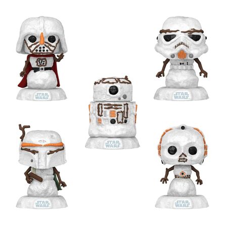 Φιγούρες Funko Pop! 5-Pack Disney Star Wars: Holiday (Special Edition)