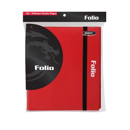Άλμπουμ Καρτών Folio 9 Pocket Album Red