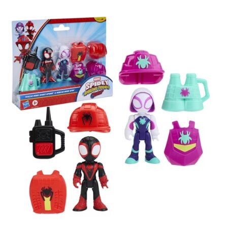 Hasbro Marvel Spidey and His Amazing Friends: Miles Morales &amp; Ghost-Spider Rescue 2-Pack