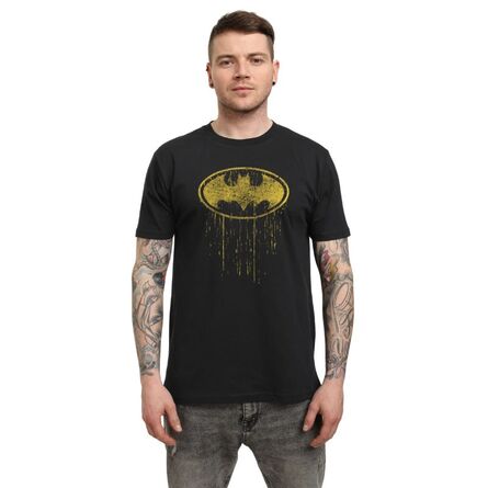 DC Comics Batman Dripping Symbol T-shirt