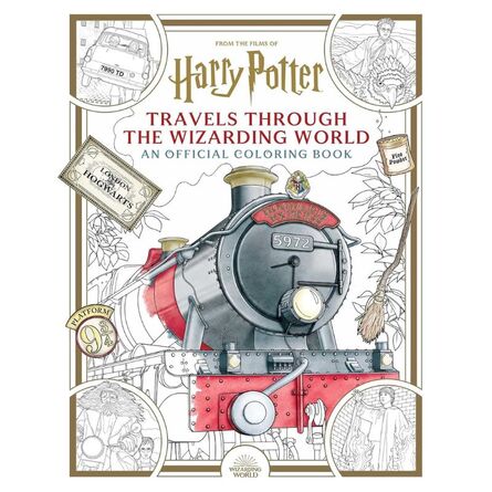 Harry Potter: Travels Through the Wizarding World: An Official Coloring Book