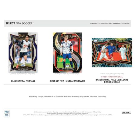 Panini 2024-2025 Select FIFA Soccer Hobby Box International