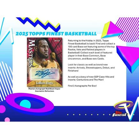 Topps 2024-2025 Basketball Finest Breakers Delighted Box