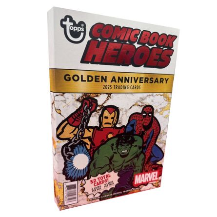Topps 2025 Marvel Comic Book Heroes 1975 Golden Anniversary Hobby Box
