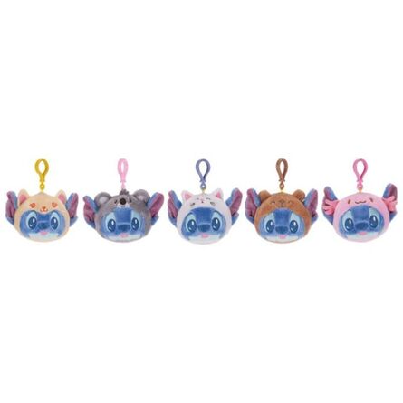 Λούτρινο Μπρελόκ Disney Stitch In Hoodie Bagclip Random (1pc) 1τμχ Τυχαία Επιλογή