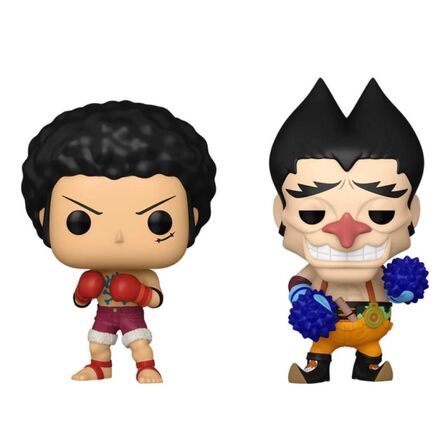 Φιγούρες Funko Pop! Funko POP! One Piece - Luffy & Foxy 2-Pack (Chase is Possible) (Special Edition)