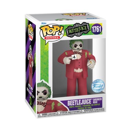 Φιγούρα Funko Pop! Beetlejuice - Beetlejuice Shrunken Head (Special Edition)