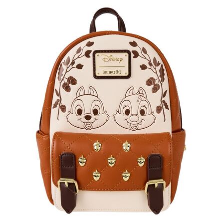 Τσάντα Πλάτης Loungefly Disney Chip And Dale Acorn Quilted Mini Backpack