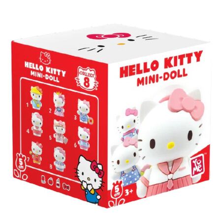 Μίνι Φιγούρα Hello Kitty Mini Doll Cute Outfits Serie 1τμχ Τυχαία Επιλογή