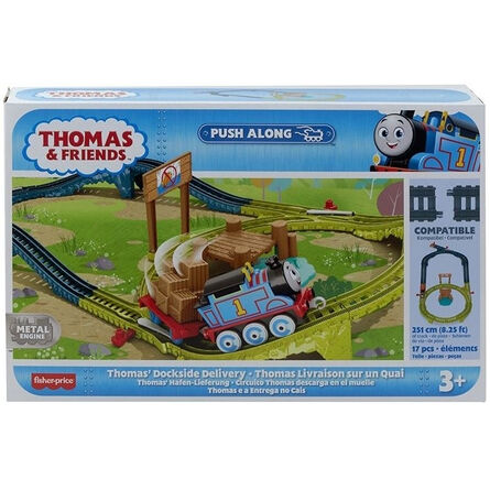 Σιδηρόδρομος Fisher-Price Thomas & Friends: Push Along - Thomas' Dockside Delivery (HPM64)