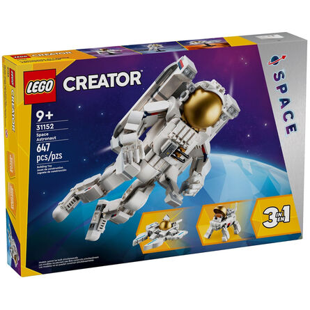 LEGO® Creator: Αστροναύτης, Σετ Παιχνιδιού 3σε1 (31152)