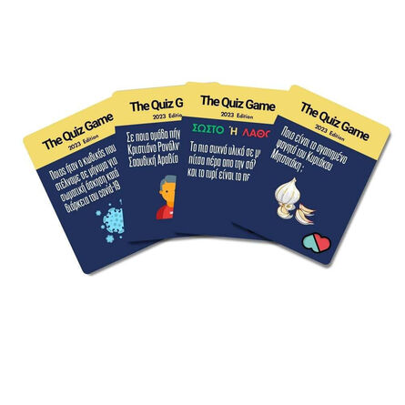 Επιτραπέζιο Παιχνίδι με Κάρτες The Quiz Game