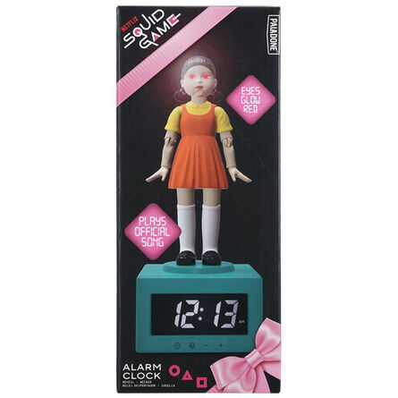 Επιτραπέζιο Ρολόι με Ξυπνητήρι Paladone: Squid Game - Spirits Young Hee Alarm Clock (PP13305SG)