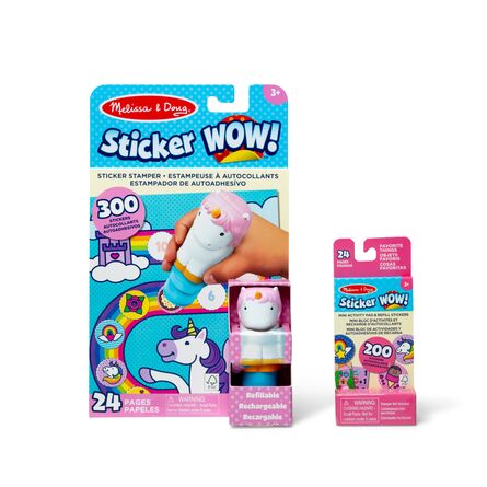 Melissa & Doug Arts and Crafts: Sticker Wow! - Cupcake (20156127)