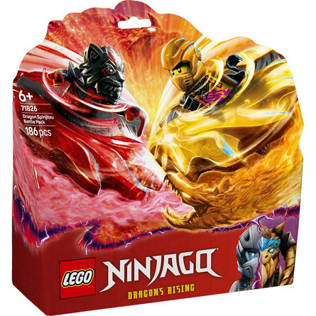 LEGO® NINJAGO®: Πακέτο Μάχης με Σβούρες Σπιντζίτσου Δράκους (71826)