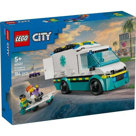 LEGO® City: Ασθενοφόρο Έκτακτης Ανάγκης (60451)